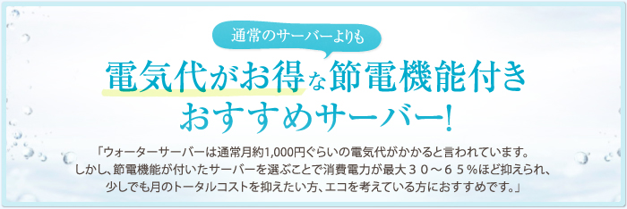 <p>通常のサーバーよりも電気代がお得な節電機能付きおすすめサーバー！</p>
